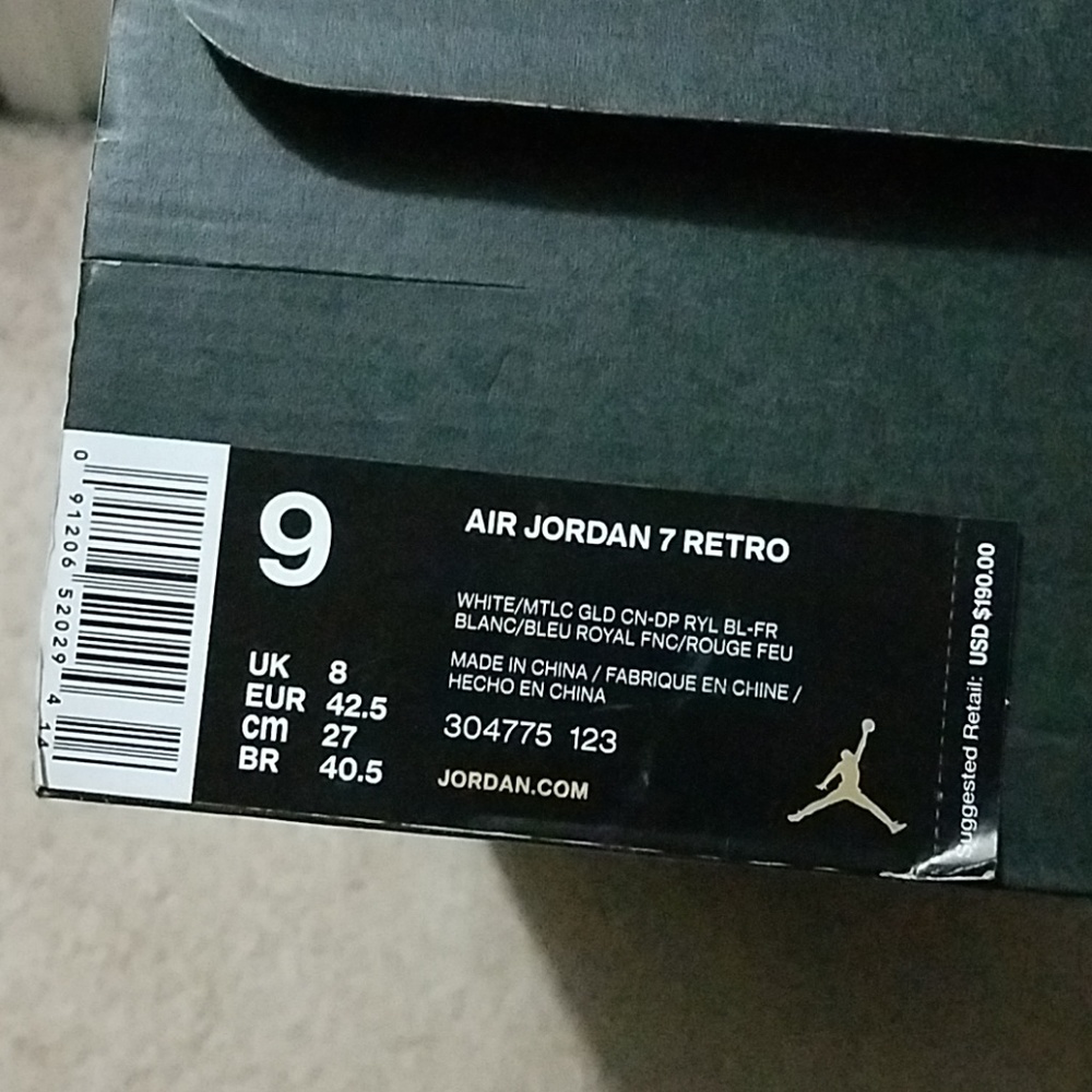 Jordan 7 retro - Picture 7 of 8